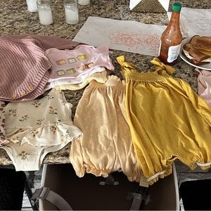 Baby girl clothes lot